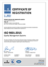 download the ISO9001:2015 certificate